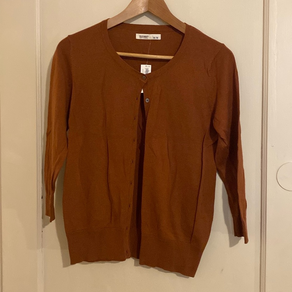 Lightweight cardigan sweater